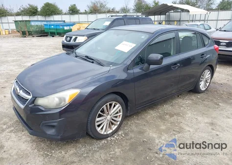 2012 Subaru Impreza 2.0I Premium z USA, uszkodzony, nr VIN JF1GPAD64CH207534